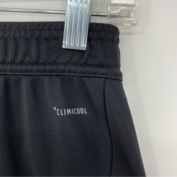Adidas climacool athletic athleisure black 3 stripe pants sz small - Picture 5 of 14